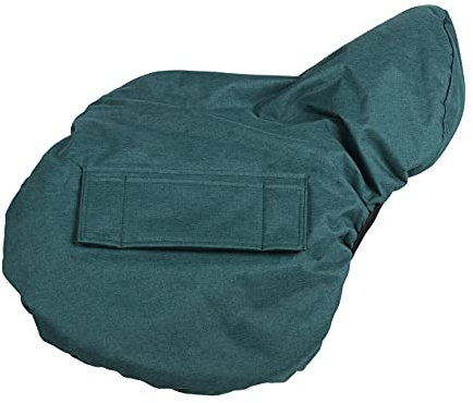 ARBO-INOX Sattelschoner Sattelbezug Pferdesattelbezug farbig Einheitsgröße (Dunkelgrün)