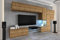 Furnitech AN92 New Modernes Wohnzimmer Wohnwand Wohnschrank Schrankwand Mediawand Möbel MATT (Möbel ohne LED, AN92NEW-21DZ-M6)