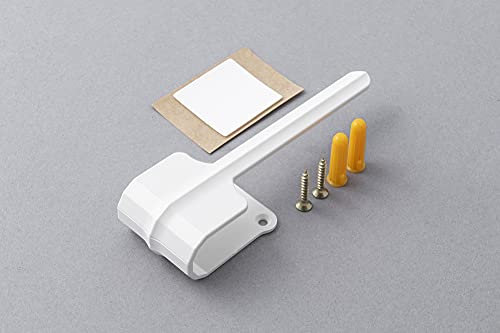 LOUVRETIE Vertical Blind Tieback x4 White