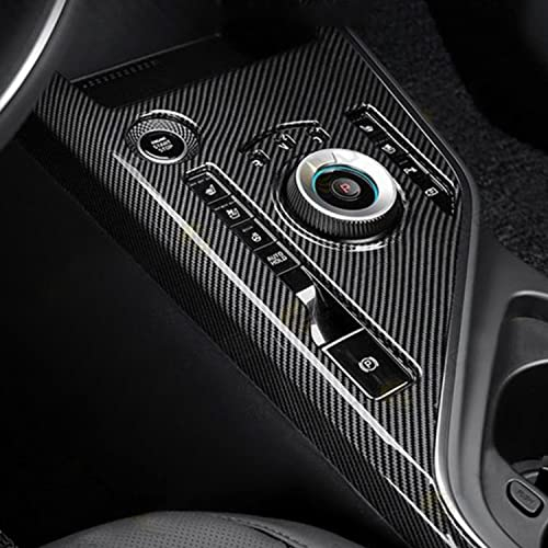 HIGH FLYING für Niro SG2 2023 2024 Interieur Dekor Mittelkonsole ABS Kunststoff Kohlefaserfarbe (typ-2)