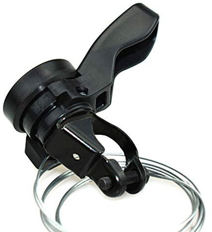 Keenso Set di leva del cambio per bicicletta, 1 coppia di bicicletta, 28,6 mm, 15/18/21 marce, set di leva per cambio di attrito e accessori per biciclette