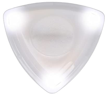 LED-Licht-Gitarren-Plektrum, Hohe Empfindlichkeit, Geringer Stromverbrauch, Gute Zähigkeit, Ersatz-Plektrum für Saiteninstrumente (Weiss)
