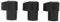 NURCIX Saxophon Endkappe Altsaxophon Endstecker Schwarz Universal Kunststoff Sax Endstecker Kappe Ersatz Für Altsaxophon Saxophon Saxophon Staubstecker