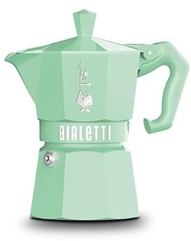Cafetière Italienne 6 Tasses Vert Pastel - 0009058