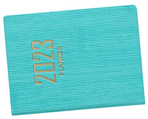 FUNOMOCYA Notizbuch 023 Planer Agendaplaner 2023 Wochenplaner 2023 Termine 2023 Tagesordnung 2023 Terminplaner Notizblock 2023 Jahresplaner Englischer Planer 2023 A7 Die Liste Papier Tragbar