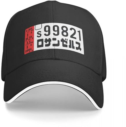 CanKan Basecap Blade Runner 2049 K's Spinner Nummernschild Baseballkappe Neu im Hut Beach Snap Back Hut Frau Hüte Männer