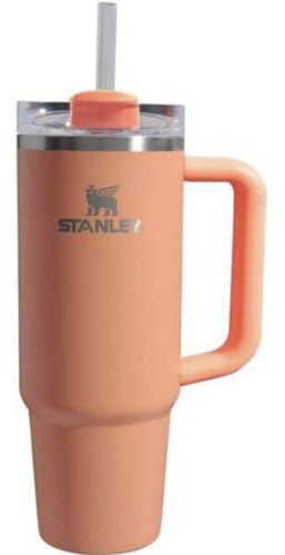 STANLEY Tumbler Flowstate Quencher in acciaio inox H2.0 da 30 once (corallo fusione)