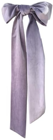 Inzegao Ceinture large en velours pour femme - Longue ceinture à nouer autour de la taille - Pour mariage, fête de mariée, violet clair, taille unique