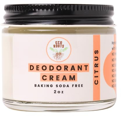 EcoRoots Natural Deodorant for Women, Sensitive Skin Formula Non-Aluminum