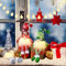 FPEAOB Weihnachtsdeko 3 Stück Weihnachten Deko Wichtel mit Lichterkette 6m 40 LEDs, Weihnachtswichtel Plüsch Beleuchtete Weihnachtsdeko Amerikanisch Weihnachten Wichtel Figur für Weihnachtsdekoration