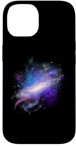 Custodia per iPhone 14 Galassia Spazio Esterno Pianeti Universo Stelle Luna Astronomo