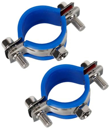 Cabilock 2pcs Office Chair Saver Clamp Kit Bracket Replacement for Sinking Chairs Easy to Install Tubes Includes Pads
