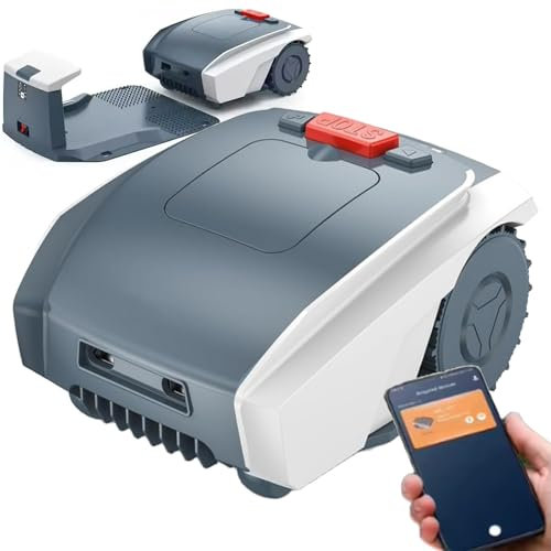 VNATWGOO MäHroboter, App-Gesteuerter Automatischer MäHer, Selbstaufladende MäHroboter, RasenfläChe Maximal 1500 M²