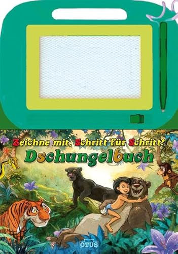 Zaubertafel - Dschungelbuch: Zeichne mit, Schritt für Schritt