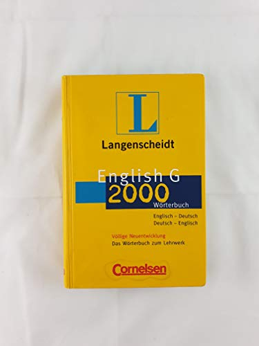 Langenscheidt English G 2000 Wörterbuch