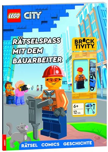 LEGO® City - Rätselspaß mit dem Bauarbeiter: mit Minifigur Bauarbeiter