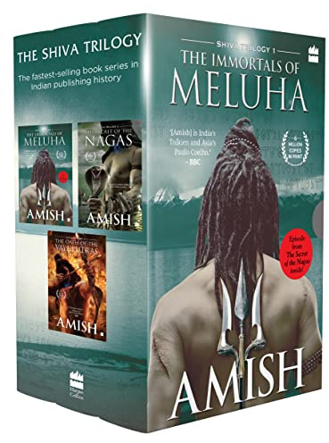 The Shiva Triology Boxset of 3 Books (Perfect Gift for This Festive Season): The Immortals of Meluha, the Secret of the Nagas, the Oath of the Vayuputras
