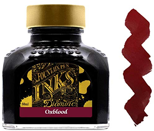 Diamine Füllfederhalter-Tinte, 80 ml, Türkis Oxblood