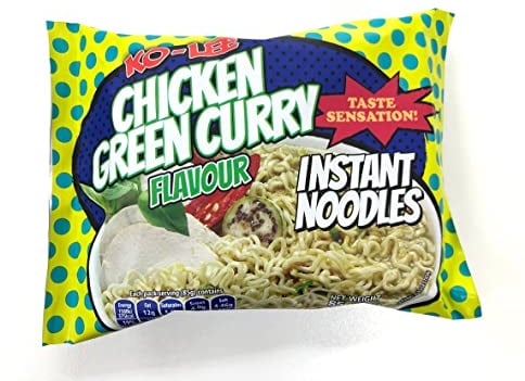 Kolee Taste Sensation Instant Noodles Chicken Green Curry Flavour (Pack of 30)