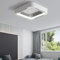 Ventilatore da soffitto con luce LED silenziosa e telecomando ventilatore senza pale regolatore stanza