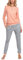 Merry Style Damen Lang Zweiteiliger Schlafanzug aus Baumwolle Pyjama Set Winter MS10-168 (Lachs Grau, XL)