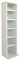 Oypla 6 Tier White Wooden CD DVD Game Book Shelf Storage Tower Rack - Fits 102 CDs
