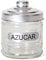 Gerimport Azucarero Cristal Diametro 8cm Altura 10 Tapa Metal