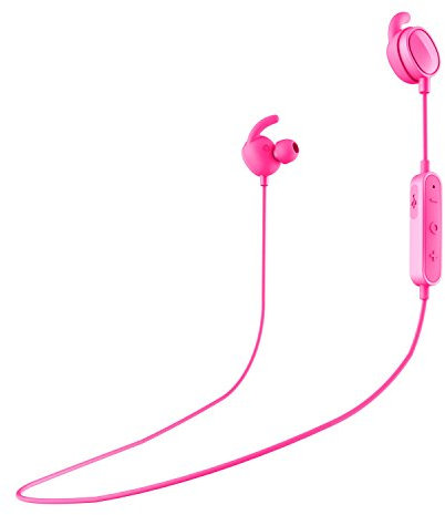 SPC Stork - Auriculares inalambricos (Manos Libres, Control Remoto de la música, micrófono incroporado), Color Rosa