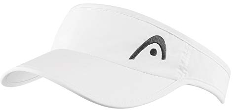 HEAD Pro Player Womens Visor, Weiß