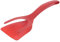 Hemoton Cooking Tongs 2 in 1 Spatula Tong Grip and Flip Tongs Spatula Egg Flipper Turner Egg Spatula Flipper Toaster Tong Kitchen Tong for Steak Omelette Pancake Egg Frying BBQ