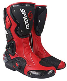 PSLER Stivali da Cavaliere Stivali Sportivi Stivali per Motociclette Bicicletta