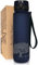Bodhi Tree Gourde 650ml avec Bouchon Hygiénique et Clip de Sécurité, Gourde Sport Durable et Légère, Ouverture 1 Clic, Filtre sans Goût ni Odeur, Gourde Écologique pour Activités Extérieures, Bleu