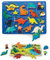 Crocodile Creek 28732 16 Stück Holzpuzzle/Dinosaurier Puzzles, bunt, único