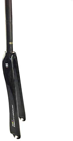 TYXTYX Forcella per Bici da Strada in Carbonio 25,4 mm Forcella da 1 Pollice Parti di Biciclette in Carbonio Forcelle 700c Accessori per Biciclette Offset da 40 mm, 12kgloss