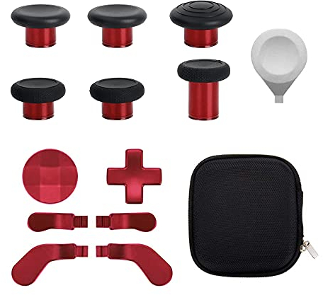13 in 1 levette in metallo per Xbox One Elite Series 2, accessori per controller Elite Series 2, accessori di ricambio per gaming, joystick in metallo Mod 6 Swap, 4 palette, 2 D-pad, 1 strumento