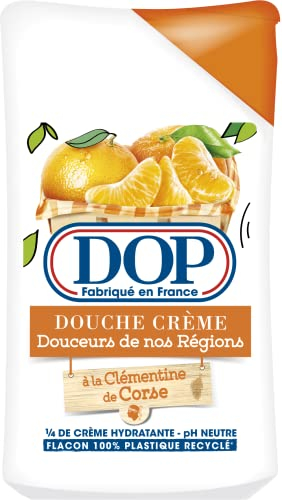 Dop Douceurs de nos Régions - Gel douche crème au parfum Clémentine de Corse 250ml