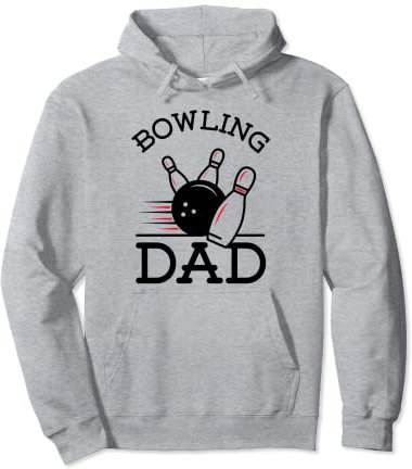 Bol de bowling amusant pour papa, fête des pères Sweat à Capuche