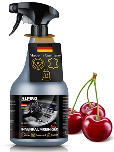 PREMIUM COCKPITPFLEGE & AUTO INNENRAUMREINIGER + Scheibenreiniger & Kunststoffpflege | Cockpitspray + Glasreiniger für alle Oberflächen 1L | rückstandslose Innenraumpflege, since 1955 [ KIRSCHE ]