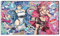 New Mlikemat Playmat Evil Twins Ki-sikil & Lil-la TCG CCG OCG Trading Card Game Mat with Zones + Free Bag (ZD014-349-A)