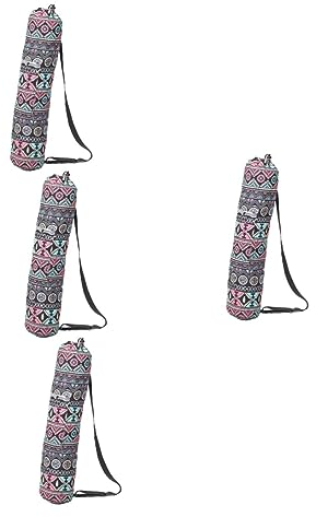 BESPORTBLE 4 Stück Yoga-Rucksack Yogatasche Für Reisen Yogamattentasche Mit Riemen Damentragetaschen Für Die Reise Übungs-Yoga-Tasche Turnbeutel Für Damen Sporttasche Fitness Yoga Matte