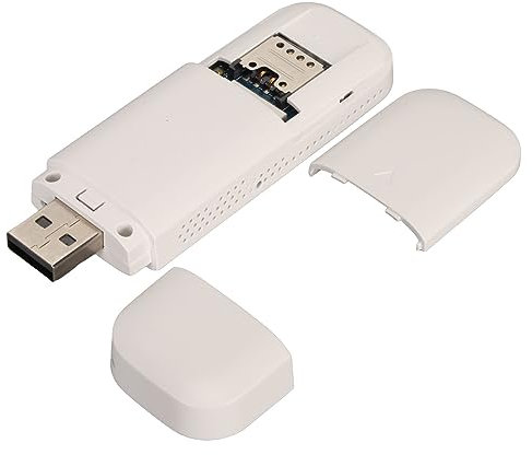 Garsent Hotspot WiFi USB 4G Portatile Ad Alta velocità con Slot per Scheda Micro SIM, Alimentato Tramite USB, Plug And Play, Supporta Dispositivi Multipli, 10 Utenti, Compatibile con