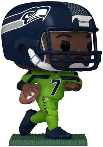 Funko Pop! NFL: Seahawks - Geno Smith - Vinyl-Sammelfigur - Geschenkidee - Offizielle Handelswaren - Spielzeug Für Kinder und Erwachsene - Sports Fans - Modellfigur Für Sammler und Display