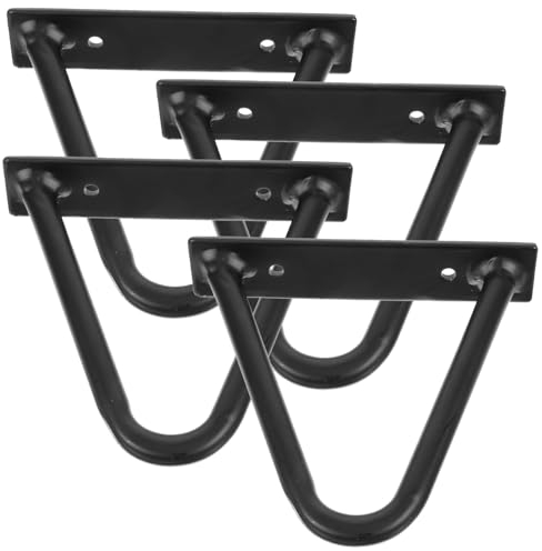 jojofuny Industriell 4 Stück DIY Tischbeine Möbelzubehör Beine Für Tisch Möbelfüße Möbelbeschläge Tischbeine Aus Pflockbeine Ende des Couchtischbeins Esstischbeine Metall Hohlrohr