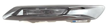 EDA PREMIUM auto Eckleuchte, Blinker, Licht Rechts Milchweiß 63137154168 passend für BMW 5 F10/F11 2010-2013 (- 13), Milchweiß
