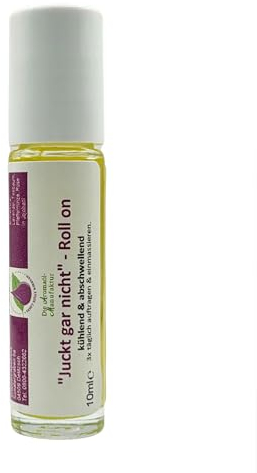 Die Aromaölmanufaktur JUCKT GAR NICHT ROLL ON Aroma Öl 10ml - Anti Insektenstich Öl, 100% natürliche ätherische Öle, lindert juckende und gerötete Insektenstiche