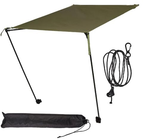 Sombrilla de playa resistente, Sombrillas de playa para , resistente, portátil, Sombrilla de playa de viaje Sombrilla, Sombra de playa liviana, toldos de patio para caminatas, viajes, picnic, aventura