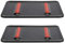 2PCs Ironing Board Iron Rest, Replacement Hot Iron Rest Pad Metal Heat Withstand Steam Iron Rest Plate Mat Stand for Home