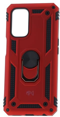 Max Power Digital Coque pour Oppo A74 5G/A93 5G/A54 5G Housse Antichoc avec Anneau Rotatif Aimant 360 Degrés Etui Magnétique Rigide Dure Armure Bague Support Renforcée (Rouge)