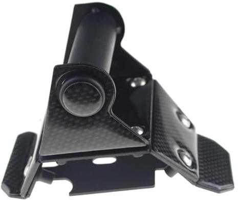 JAYWIS Navigazione Staffa Supporto per Navigatore GPS per Moto per H&Onda, per Forza 125, 250, 300, 350, per Forza 300, per Forza 350 NSS 350 2018-2024 Supporto Telefono(Carbonio)