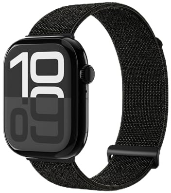 VONMÄHLEN Fitness Loop 2 – Sportarmband aus robustem Nylongewebe, stufenlos verstellbar, schweiß- und wasserabweisend, kompatibel mit Apple Watch